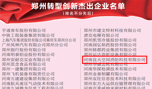 豪利777官网
荣获“2021郑州转型创新杰出企业”称号